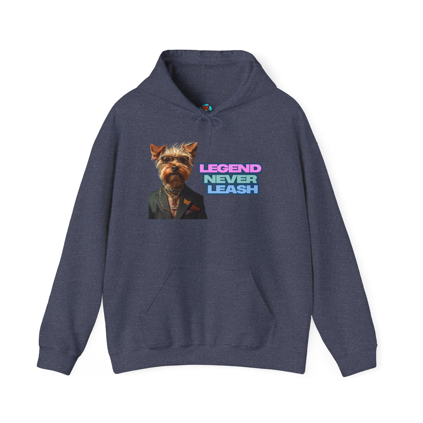 Legend Never Leash Pet Lover Hoodie - Unisex Heavy Blend Sweatshirt