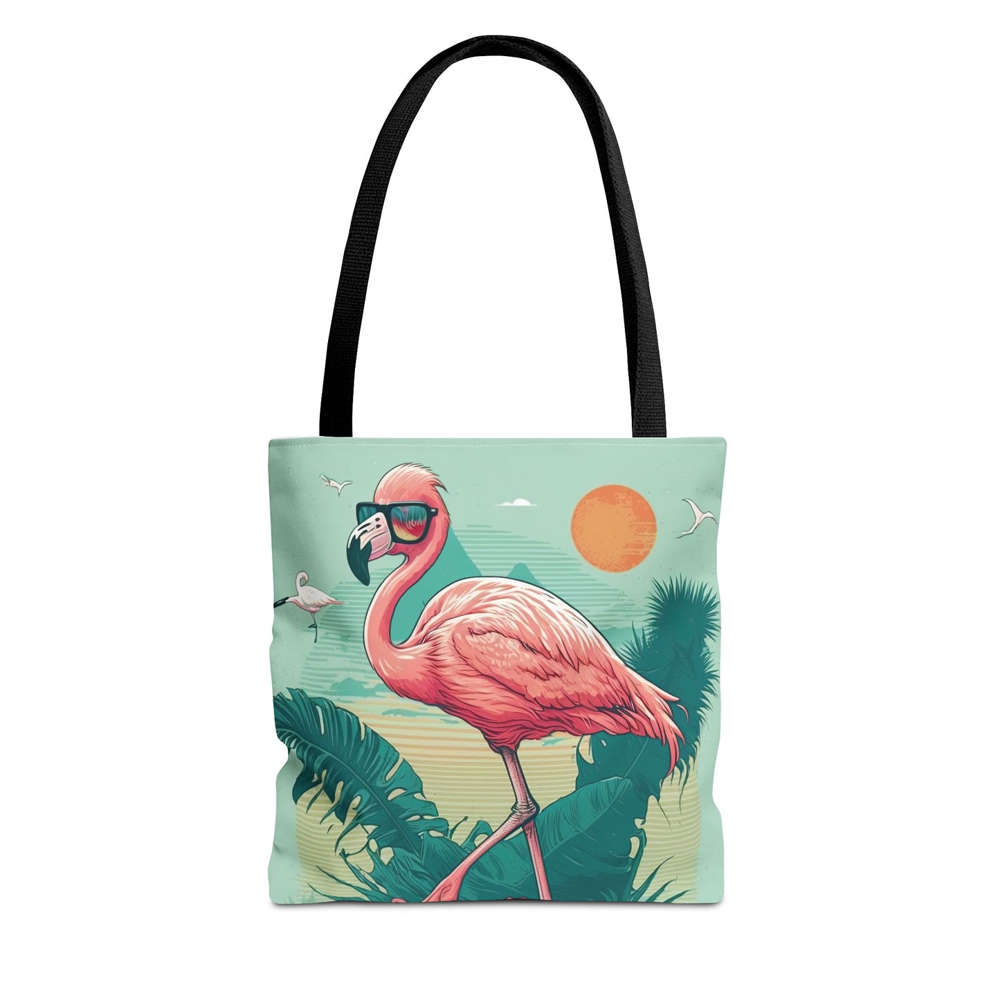Pink Flamingo Tote Bag