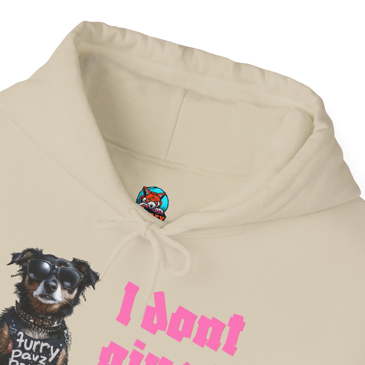 Funny Dog-Themed Unisex Hoodie - I Don’t Give a Fur