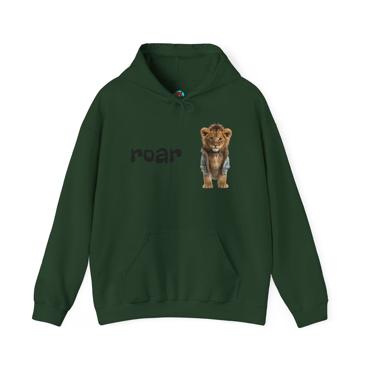 Roar Lion Unisex Hoodie - Heavy Blend™ Sweatshirt for Animal Lovers