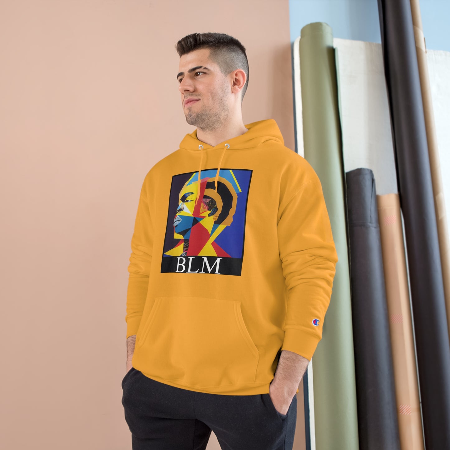 Champion Hoodie - Black Lives Matter Abstract Art Hoodie