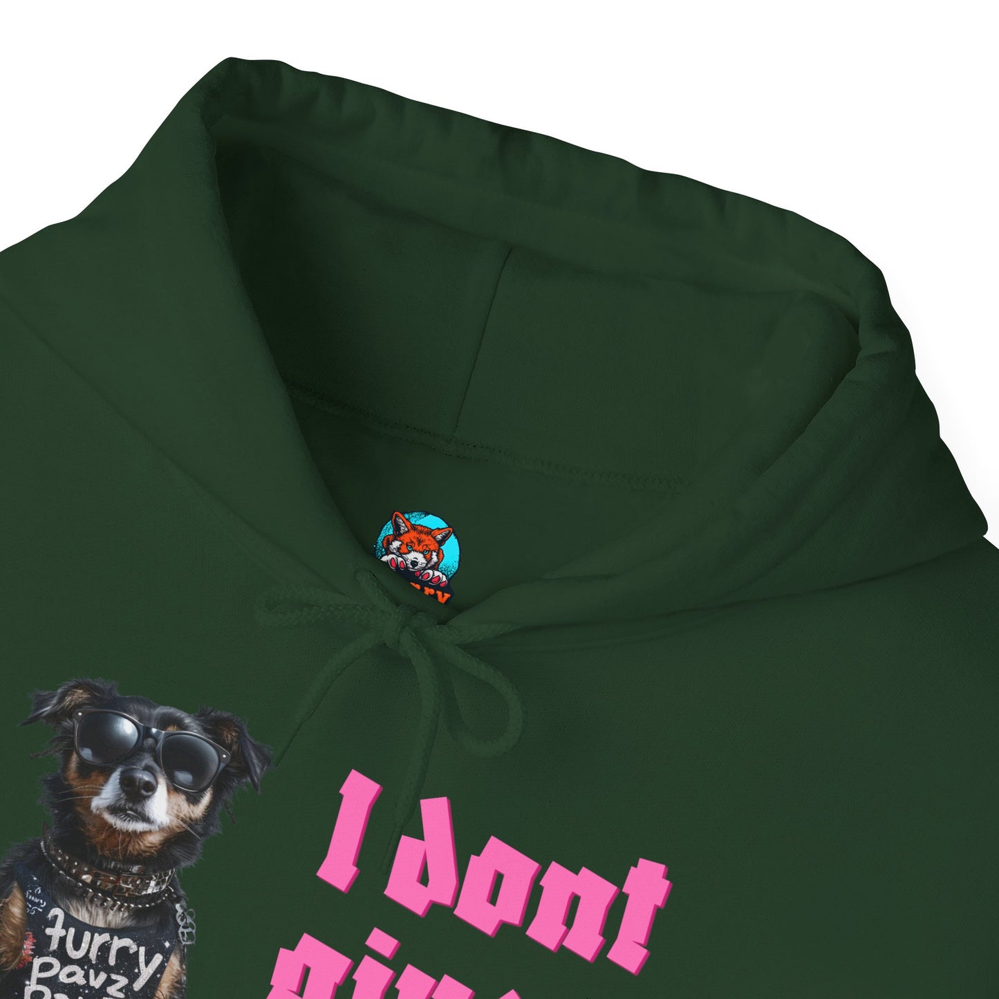Funny Dog-Themed Unisex Hoodie - I Don’t Give a Fur