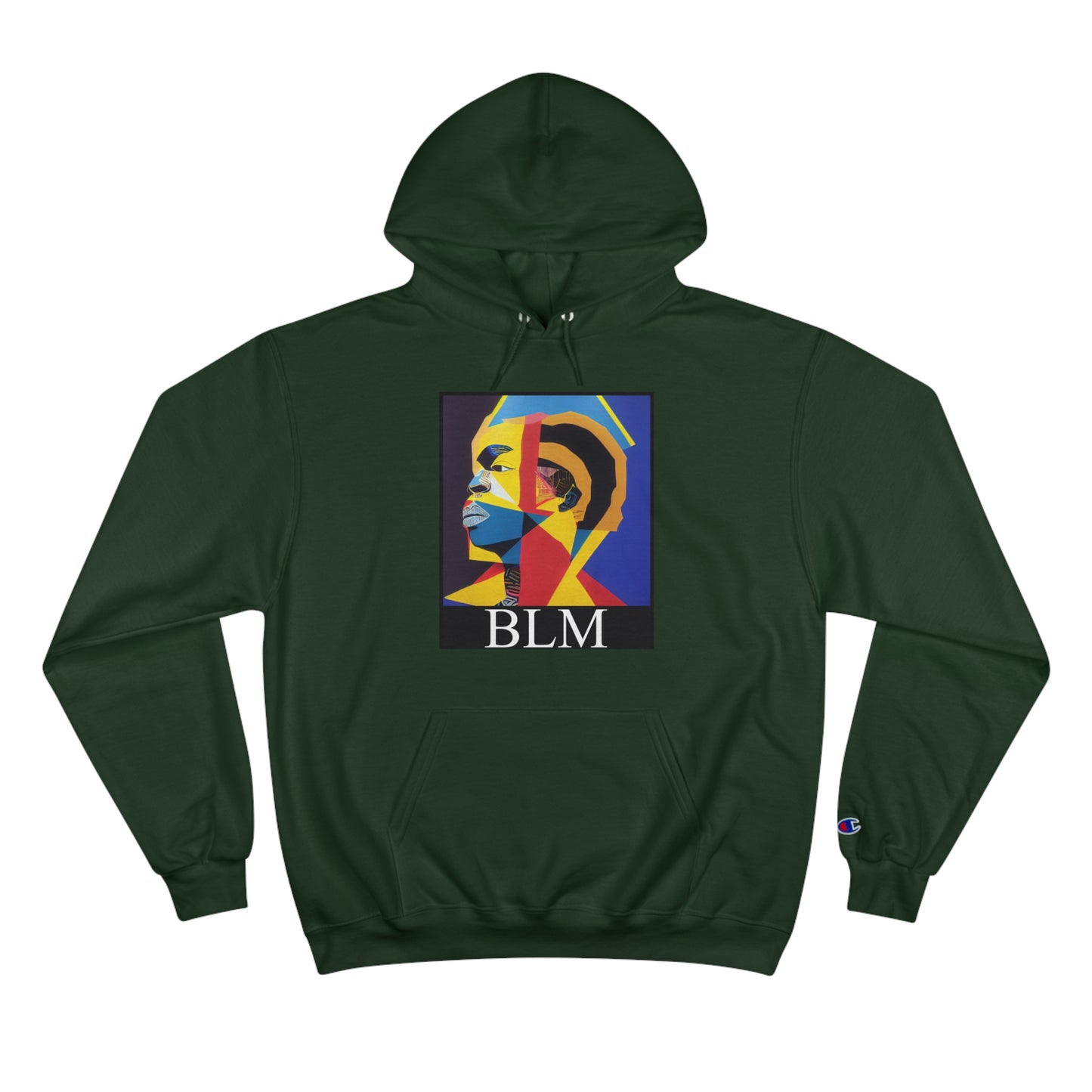 Champion Hoodie - Black Lives Matter Abstract Art Hoodie