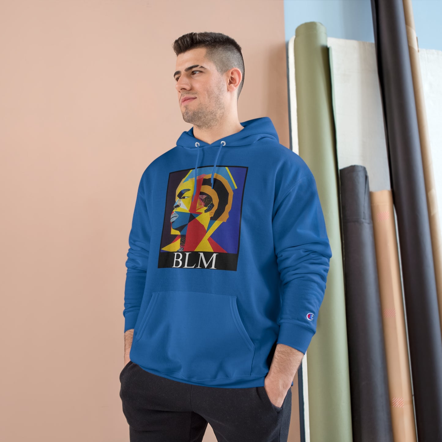 Champion Hoodie - Black Lives Matter Abstract Art Hoodie
