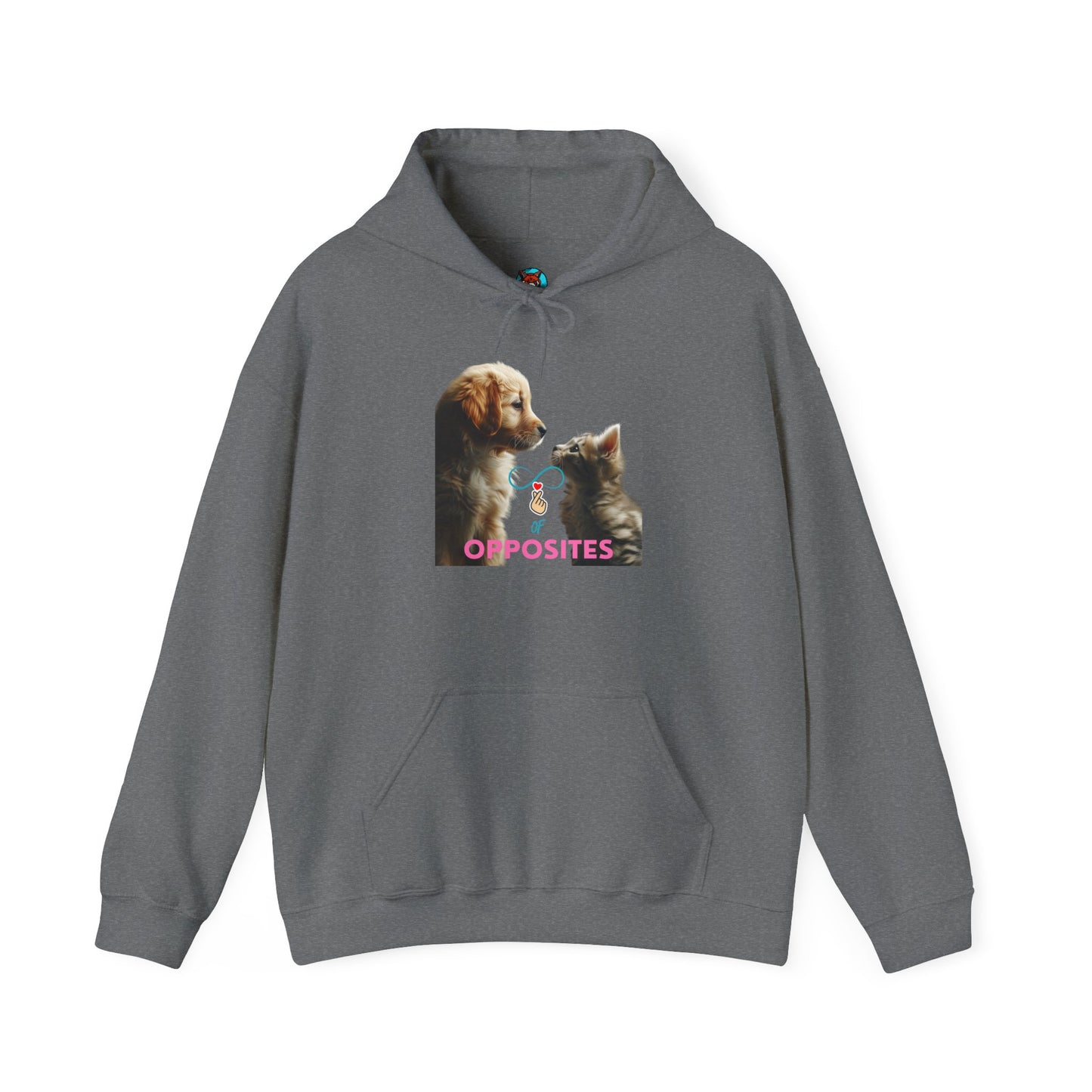 Hooded Sweatshirt - Infinite Love of Opposites