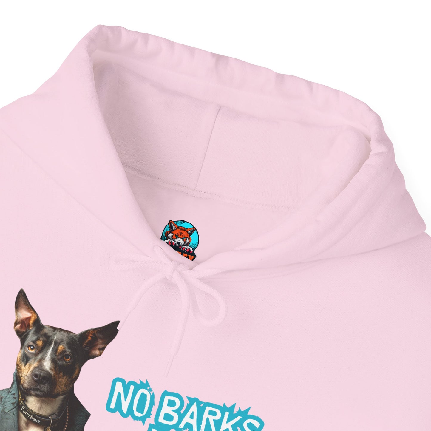 Funny Dog Business Unisex Hoodie - No Barks, Just Business
