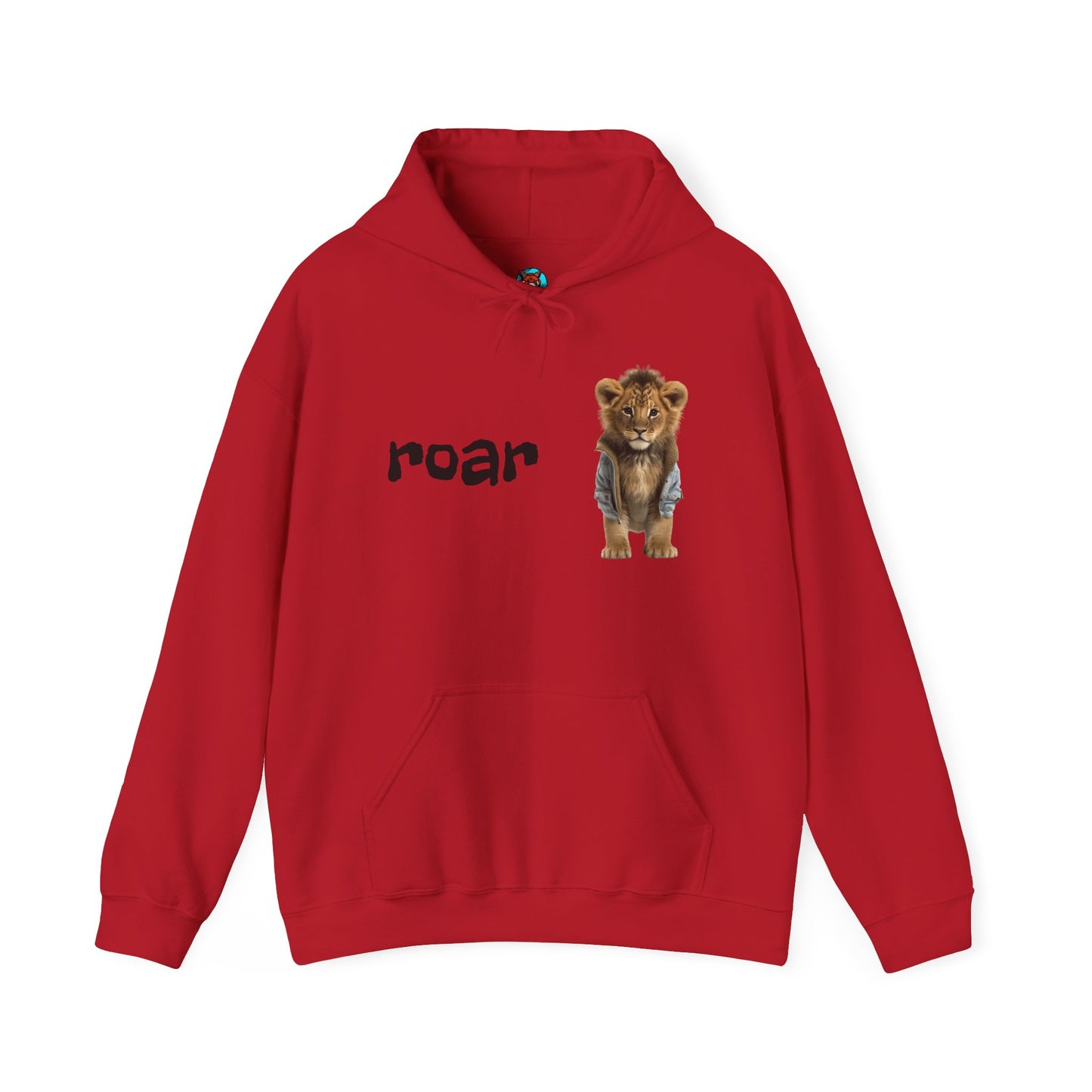 Roar Lion Unisex Hoodie - Heavy Blend™ Sweatshirt for Animal Lovers
