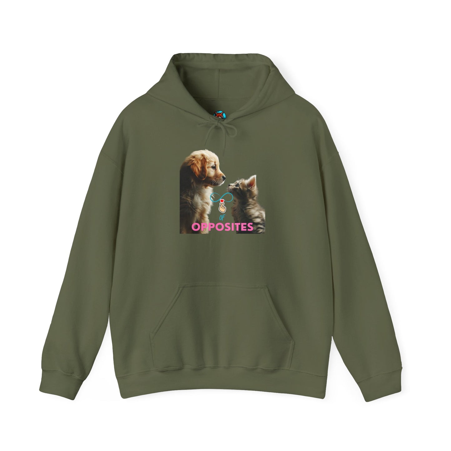 Hooded Sweatshirt - Infinite Love of Opposites