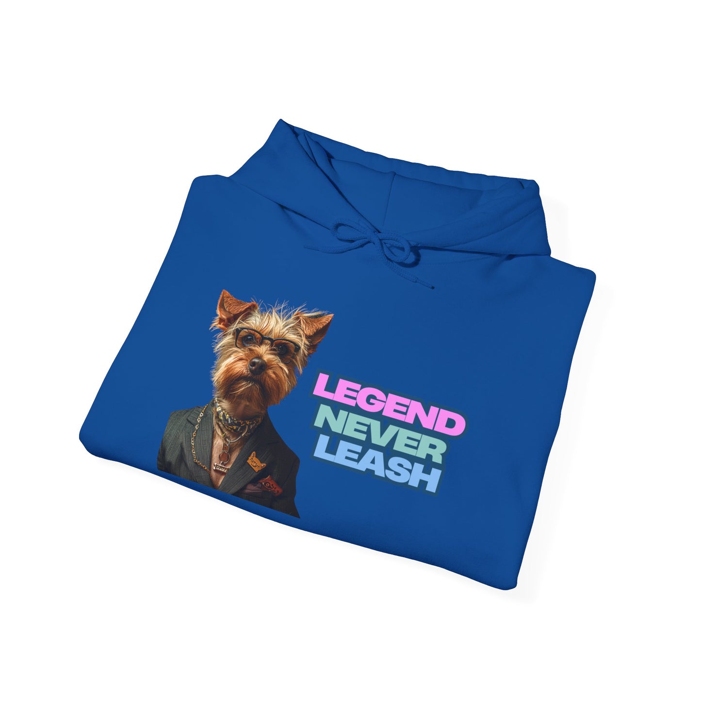 Legend Never Leash Pet Lover Hoodie - Unisex Heavy Blend Sweatshirt