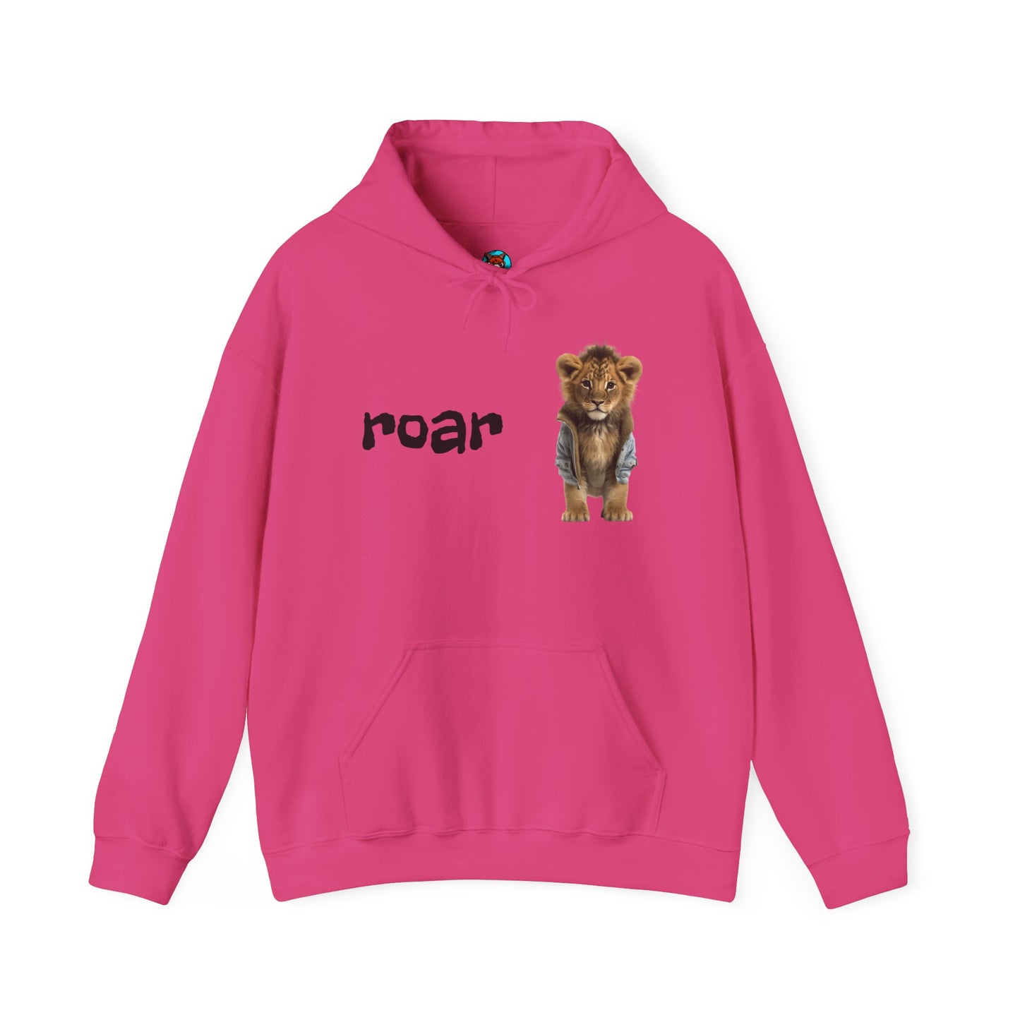 Roar Lion Unisex Hoodie - Heavy Blend™ Sweatshirt for Animal Lovers