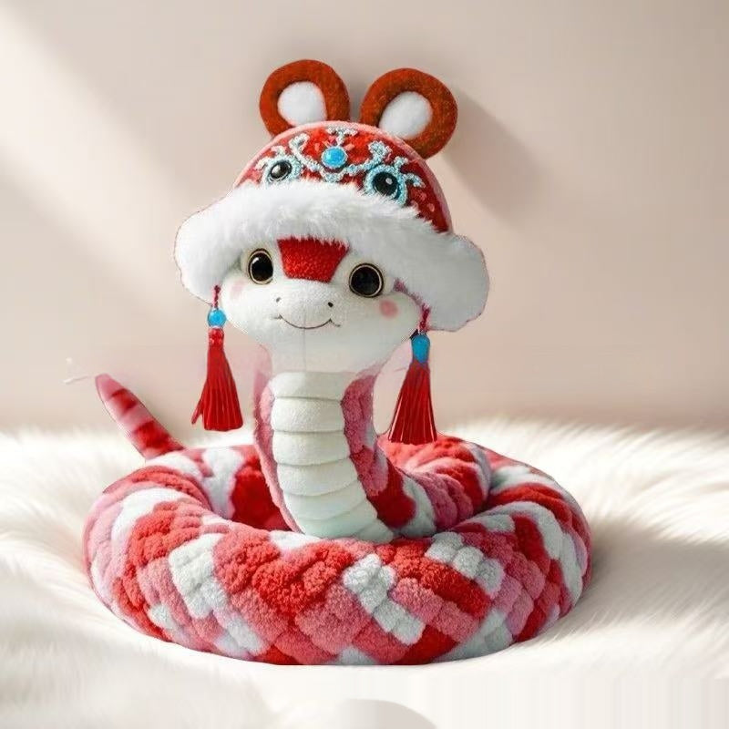 Year Of Snake Super Cute Elegant Toy Plush Good-looking Gift