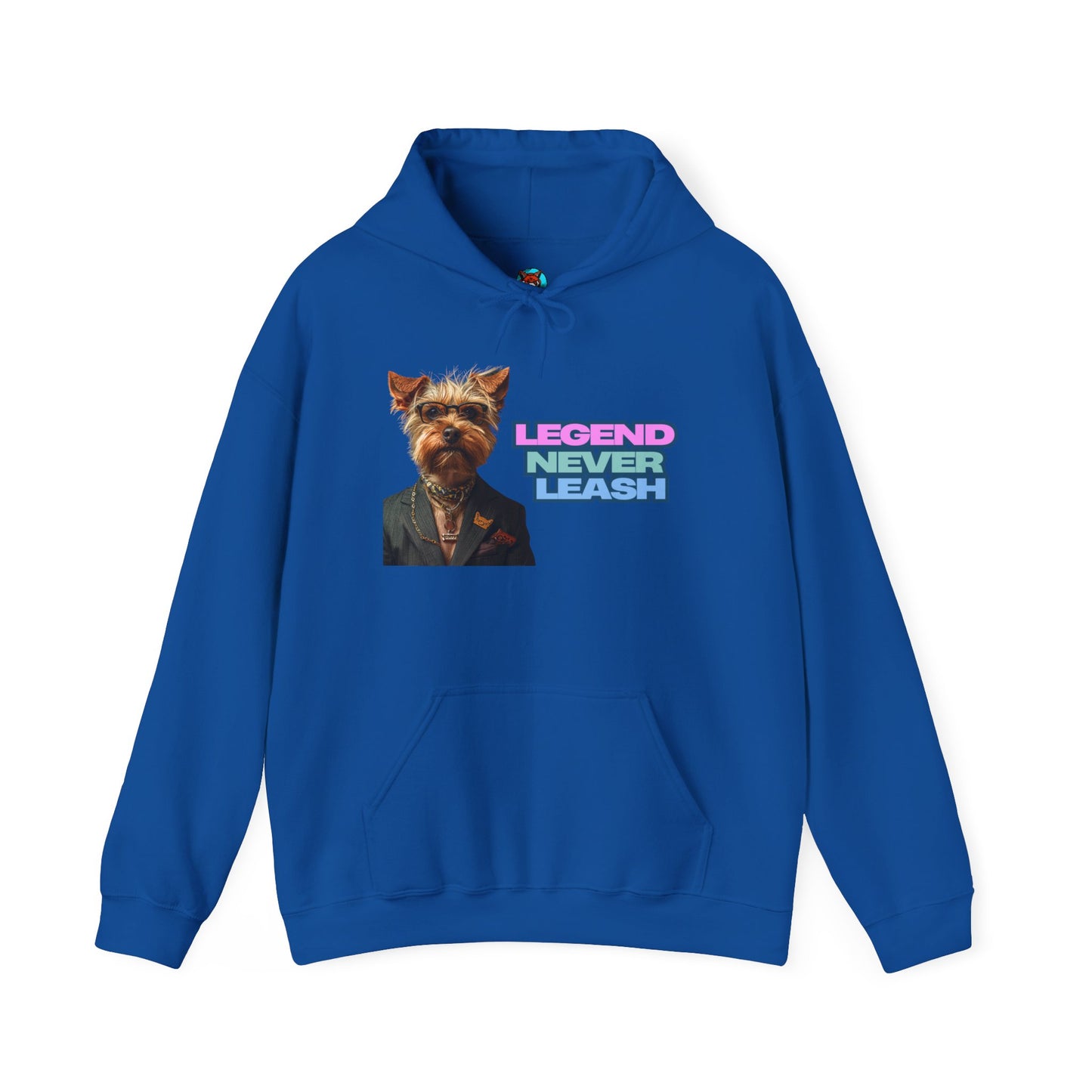 Legend Never Leash Pet Lover Hoodie - Unisex Heavy Blend Sweatshirt