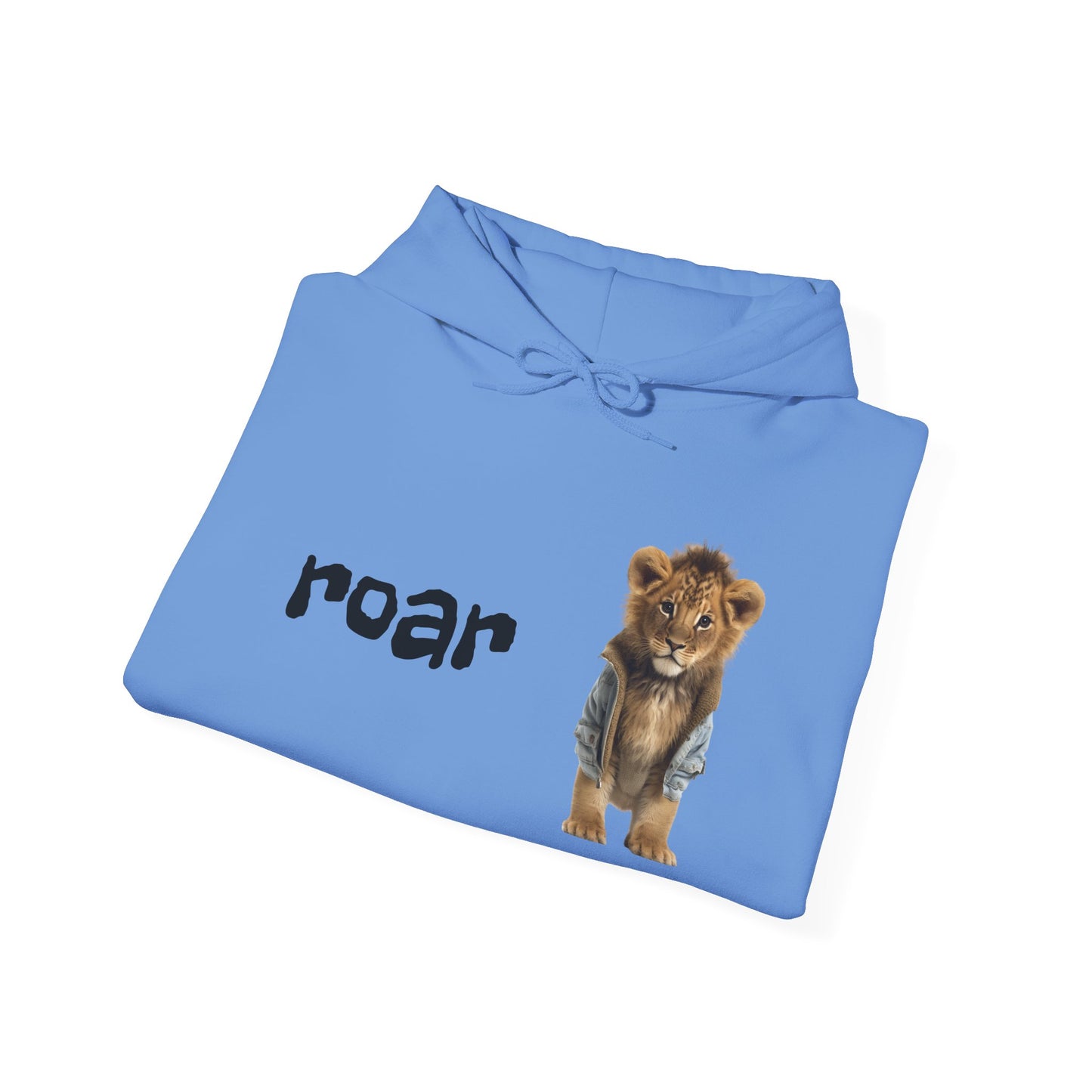 Roar Lion Unisex Hoodie - Heavy Blend™ Sweatshirt for Animal Lovers