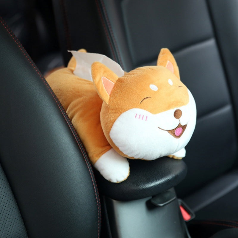 Hanging Creative Car pet Cartoon Tissue Box