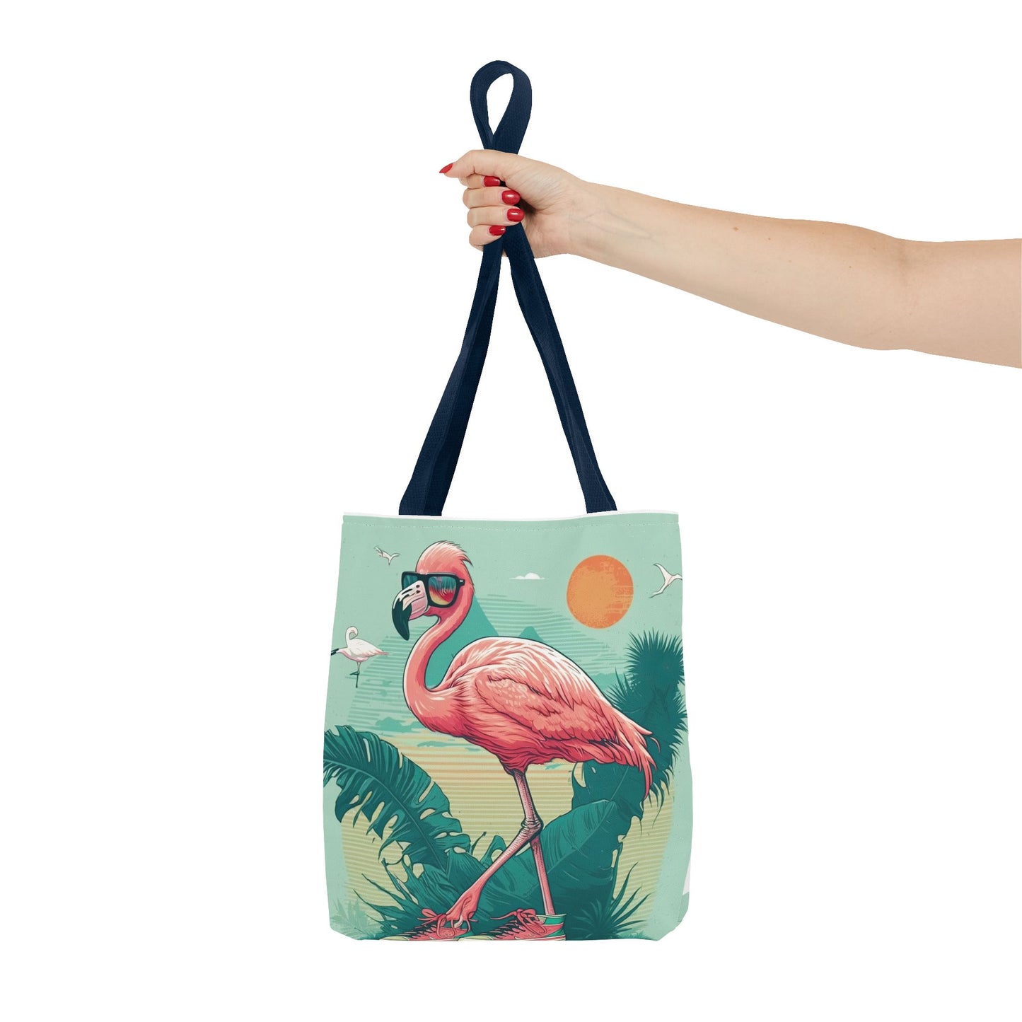 Pink Flamingo Tote Bag