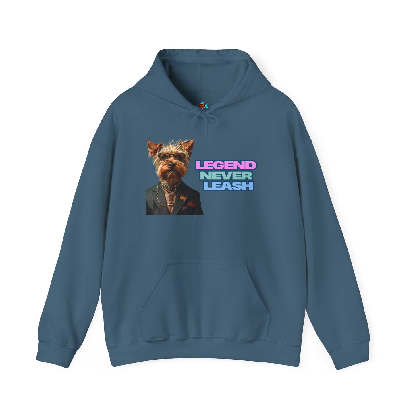 Legend Never Leash Pet Lover Hoodie - Unisex Heavy Blend Sweatshirt
