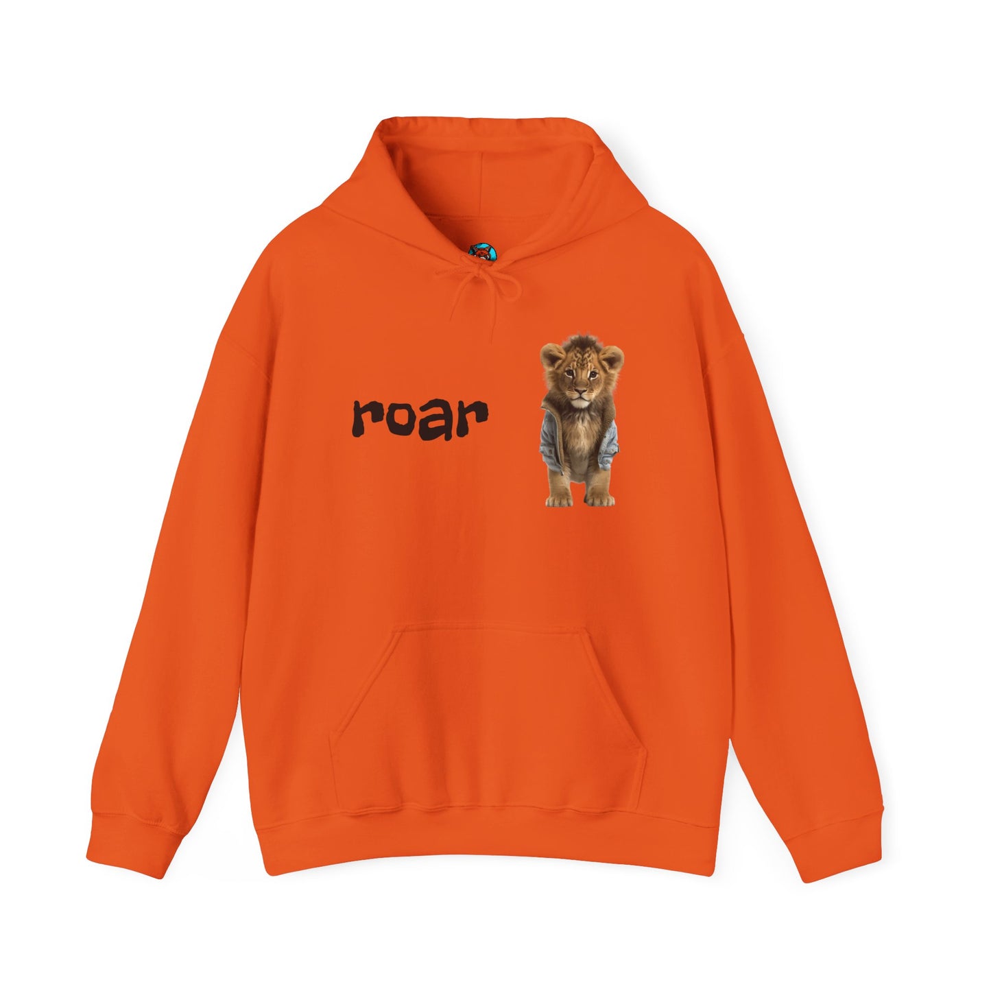 Roar Lion Unisex Hoodie - Heavy Blend™ Sweatshirt for Animal Lovers