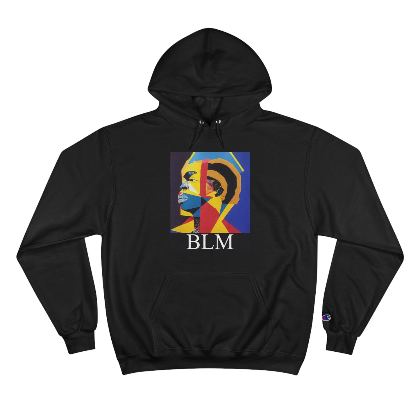 Champion Hoodie - Black Lives Matter Abstract Art Hoodie
