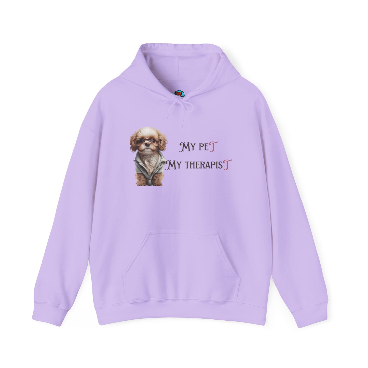 Hooded Sweatshirt my pet my therapist