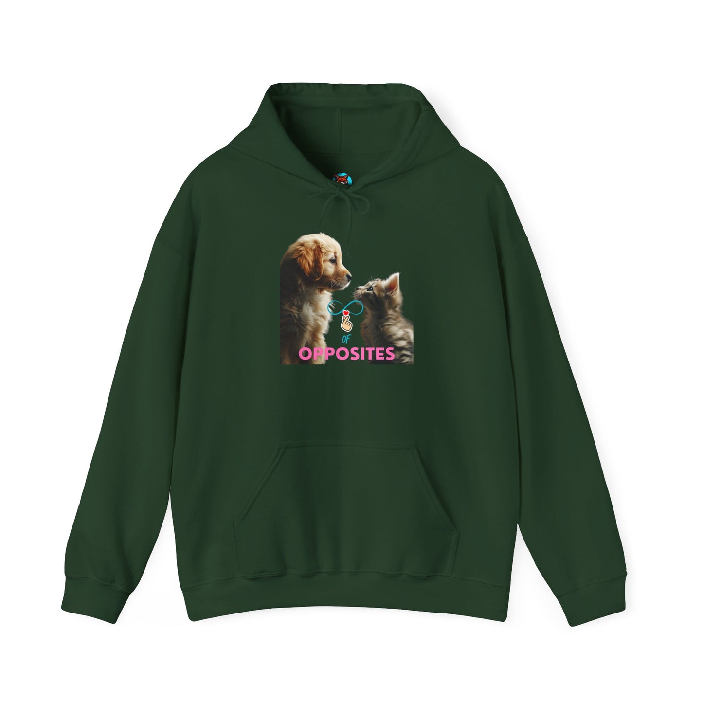 Hooded Sweatshirt - Infinite Love of Opposites