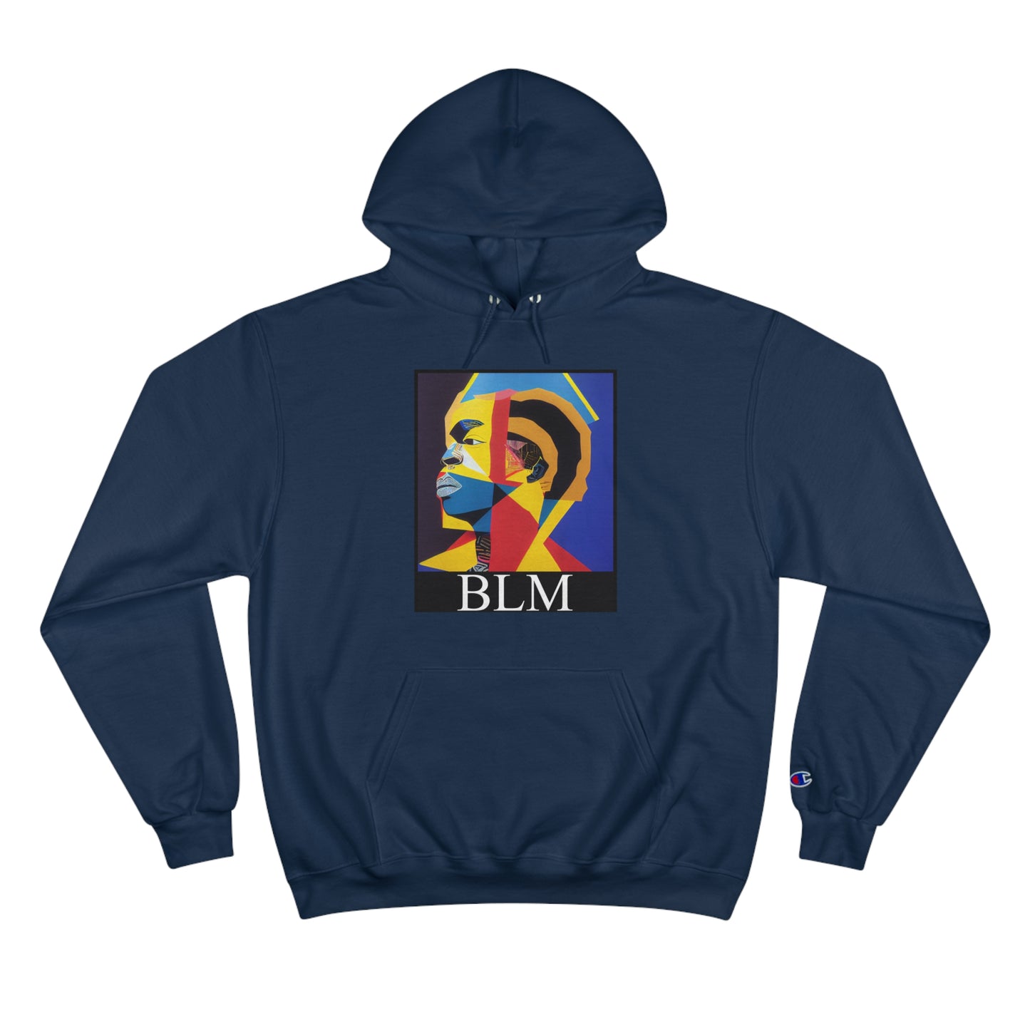 Champion Hoodie - Black Lives Matter Abstract Art Hoodie