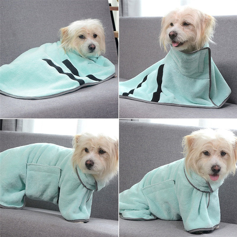 Quick-drying Pet Absorbent Towel for your Hairy Fluffy Pets