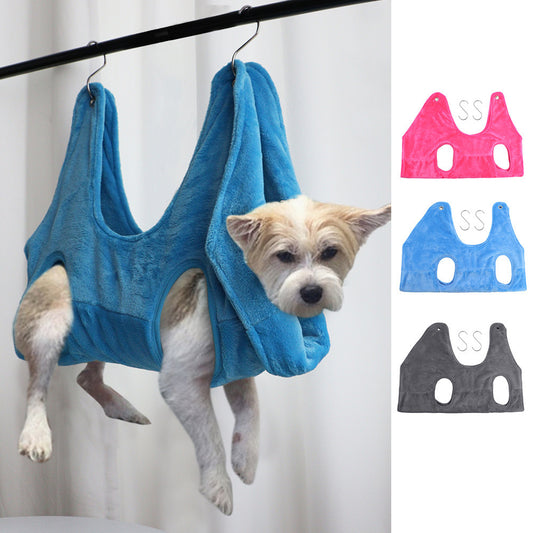 Pet Dog Cat Grooming Hammock Harness Free Shipping