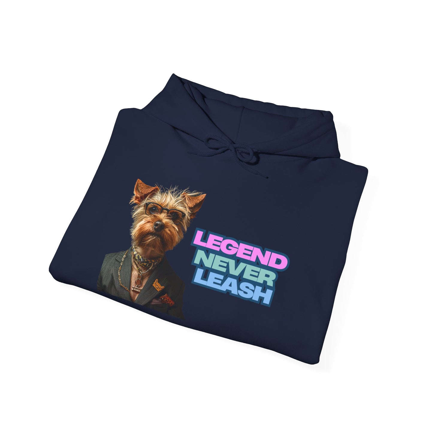 Legend Never Leash Pet Lover Hoodie - Unisex Heavy Blend Sweatshirt