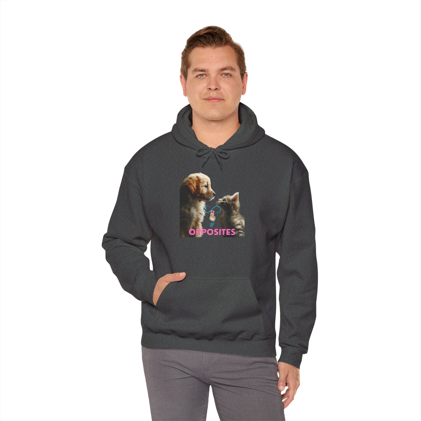 Hooded Sweatshirt - Infinite Love of Opposites