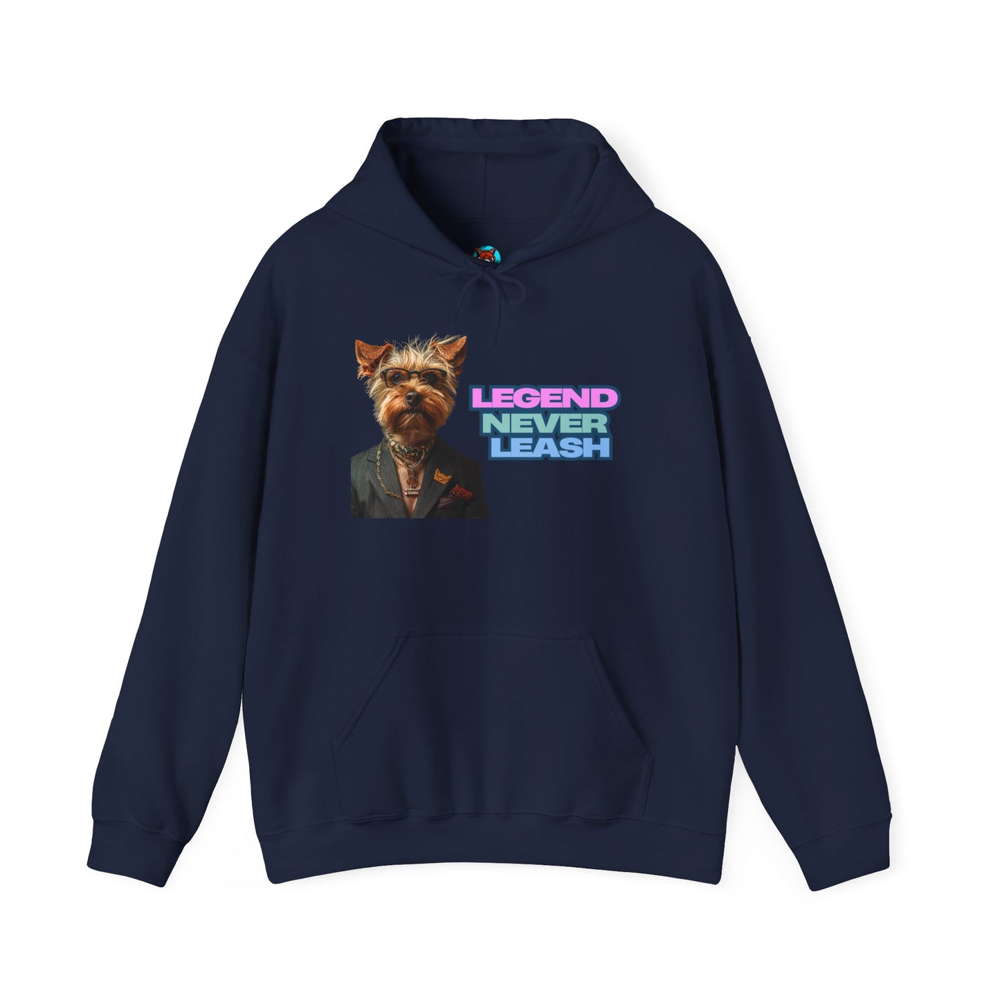 Legend Never Leash Pet Lover Hoodie - Unisex Heavy Blend Sweatshirt