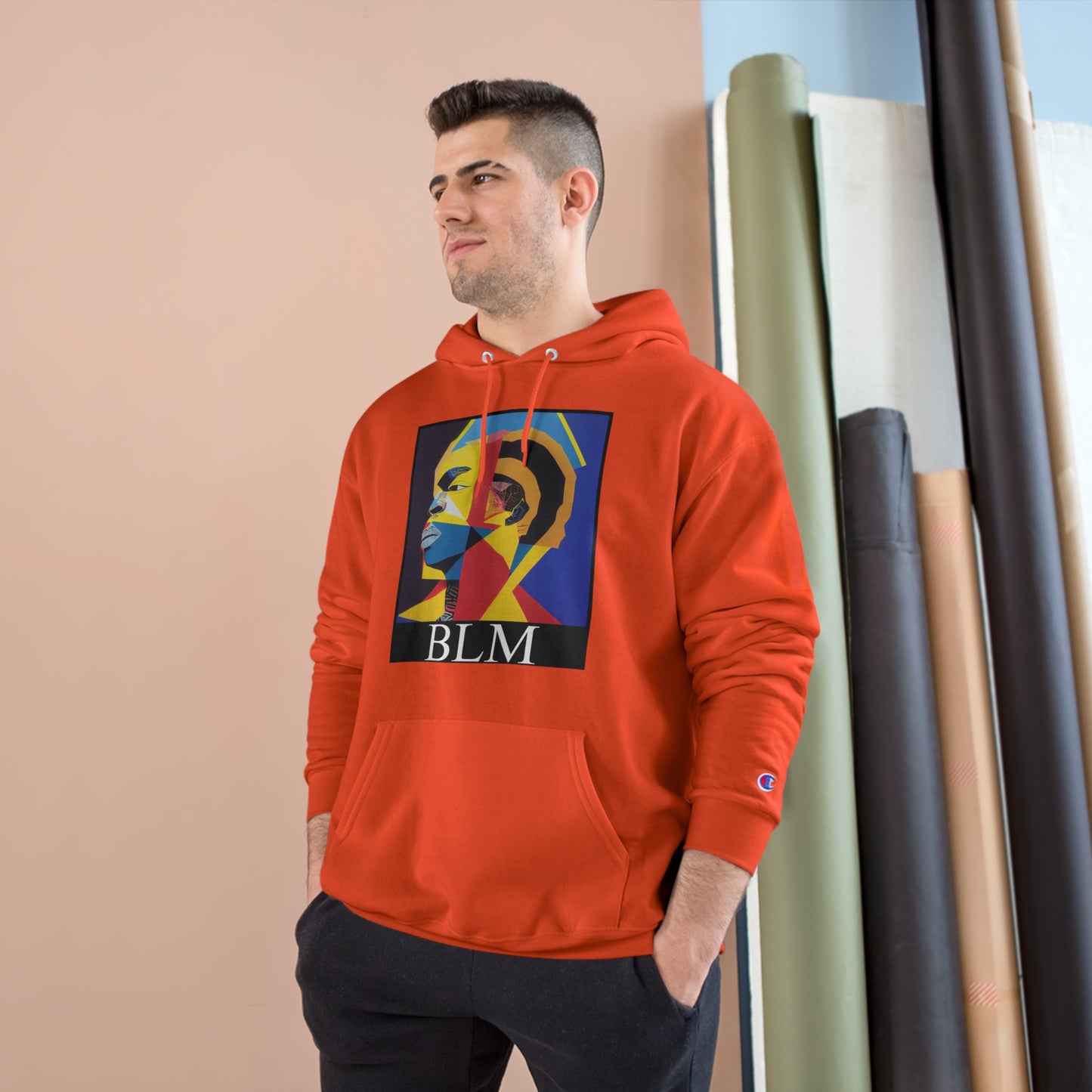 Champion Hoodie - Black Lives Matter Abstract Art Hoodie