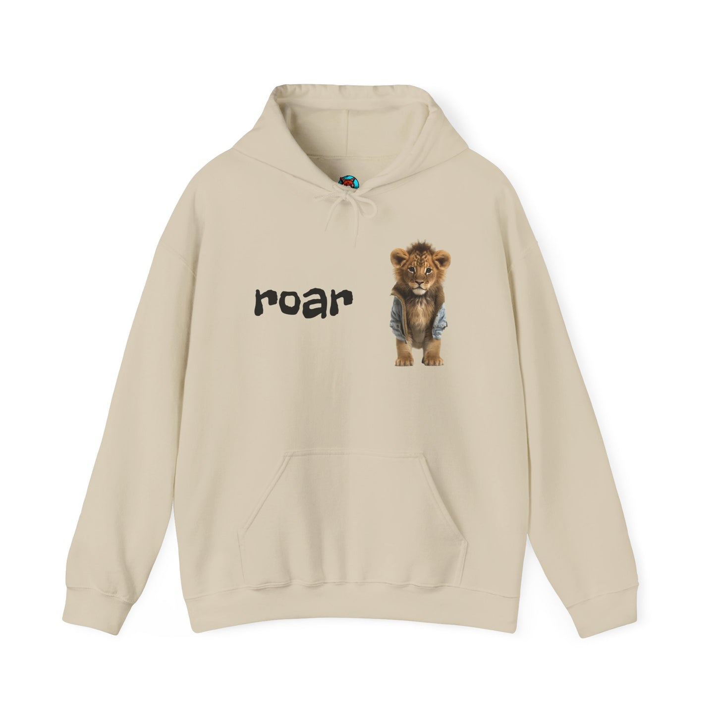 Roar Lion Unisex Hoodie - Heavy Blend™ Sweatshirt for Animal Lovers