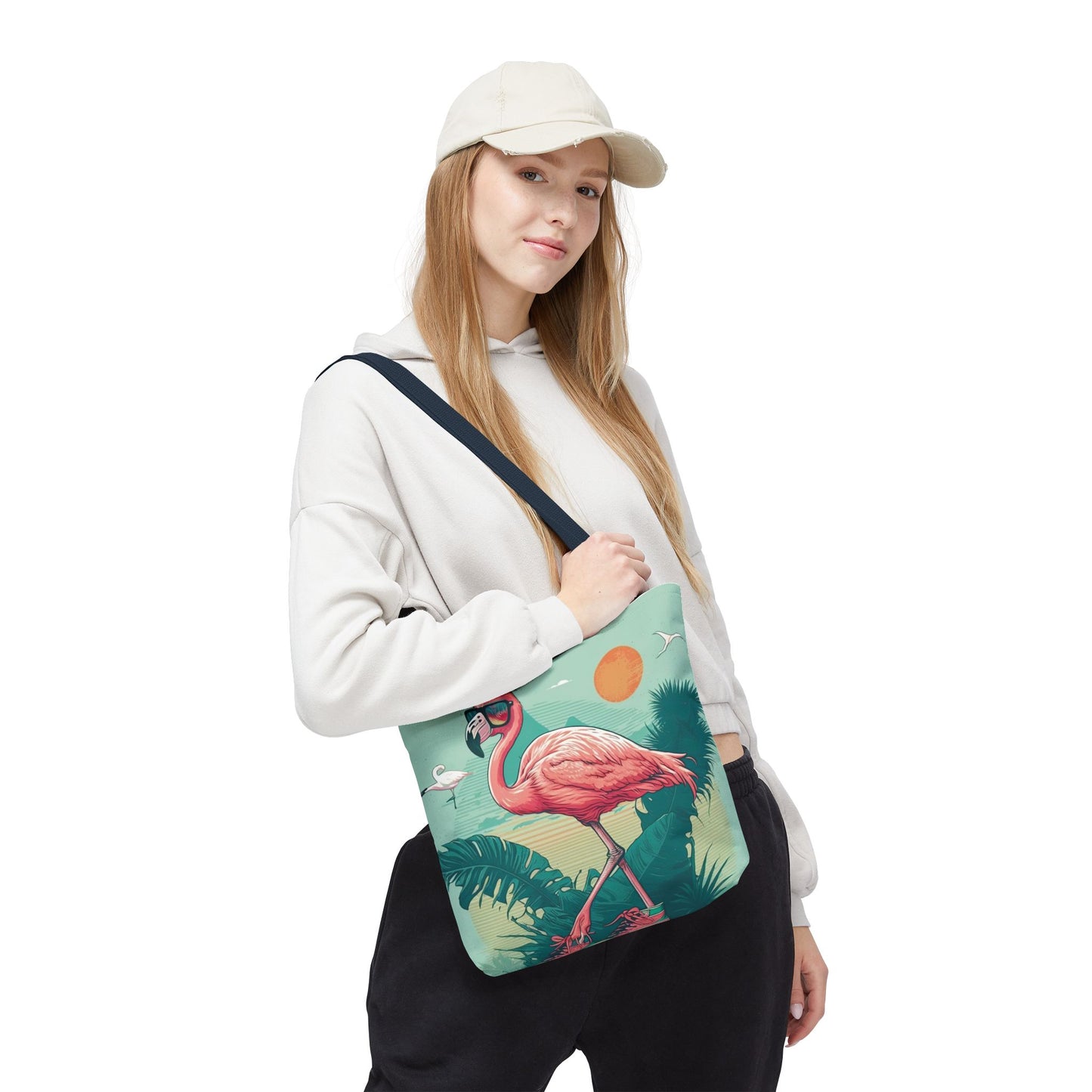 Pink Flamingo Tote Bag