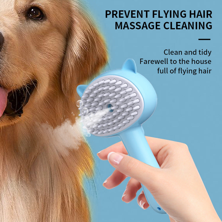 Hair Cleaning Brush With Mist Multifunctional Cat Grooming Brush Rechargeable Fast delivery