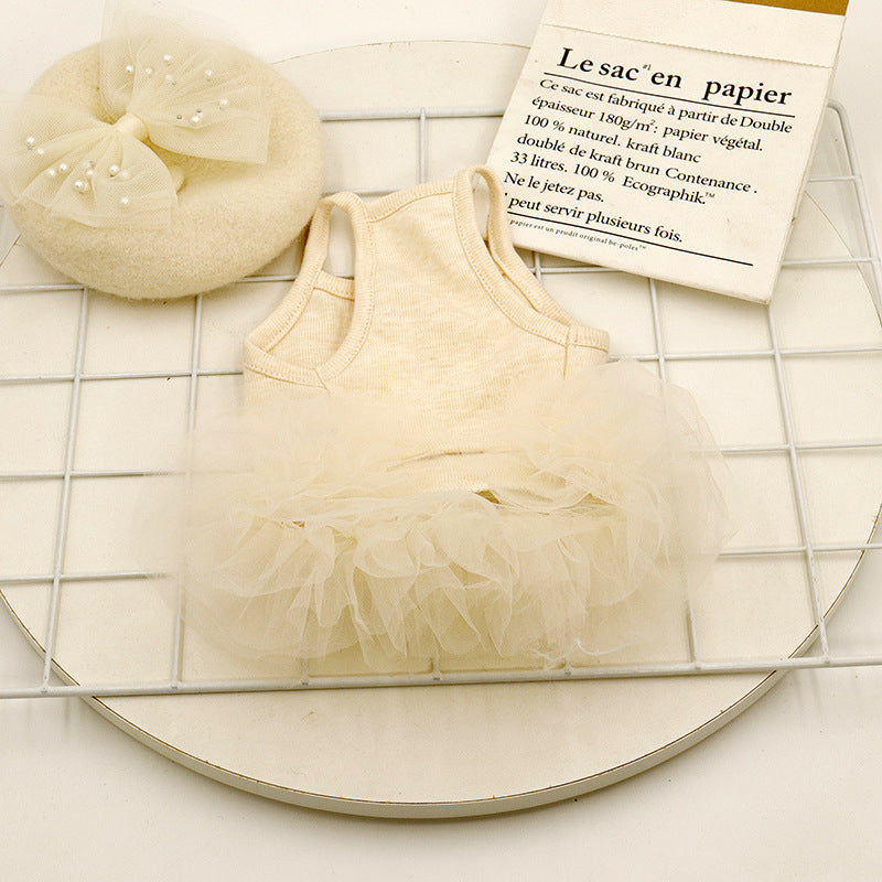 Pet Clothes Spring And Summer wedding dress