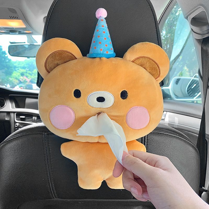 Hanging Creative Car pet Cartoon Tissue Box