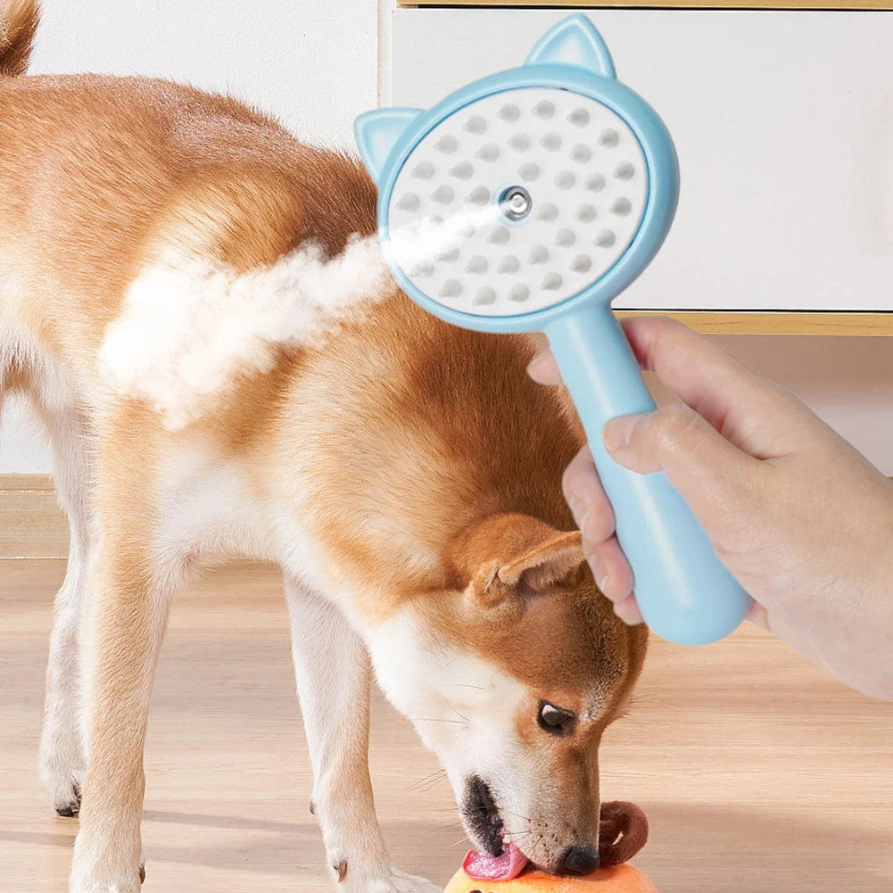 Hair Cleaning Brush With Mist Multifunctional Cat Grooming Brush Rechargeable Fast delivery