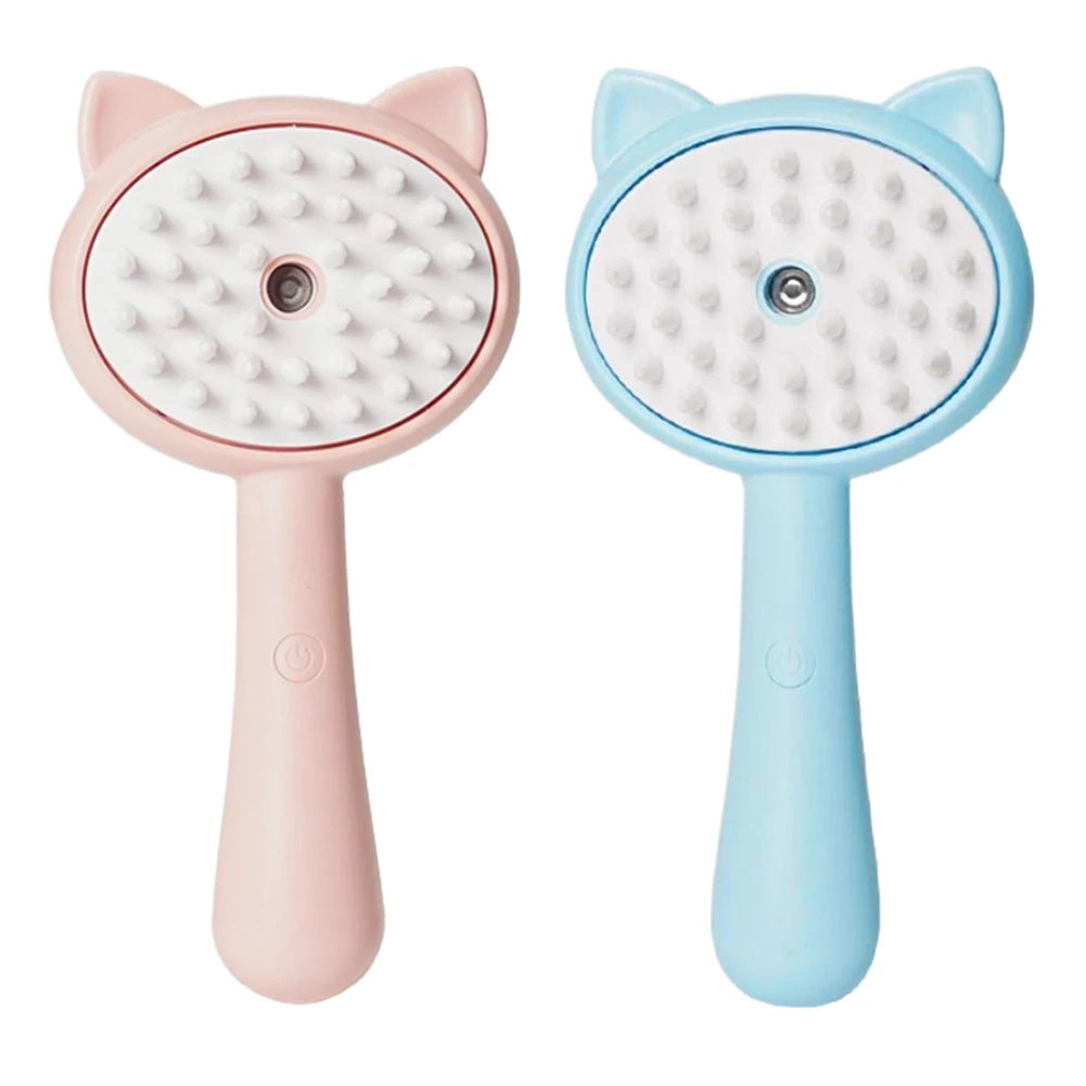 Hair Cleaning Brush With Mist Multifunctional Cat Grooming Brush Rechargeable Fast delivery
