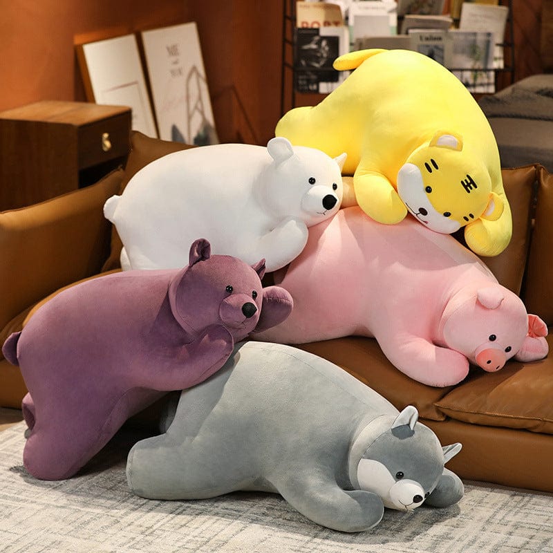 General Cartoon Animal Cushion Plush Toy, Pillow Furry Pawz