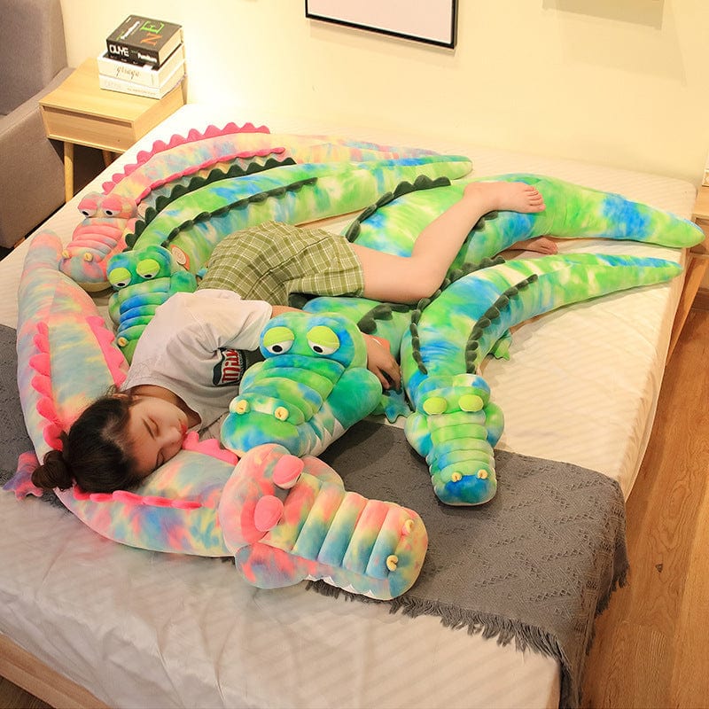 General Crocodile Cuddle Pillow – Adorably Soft & Huggable! Furry Pawz