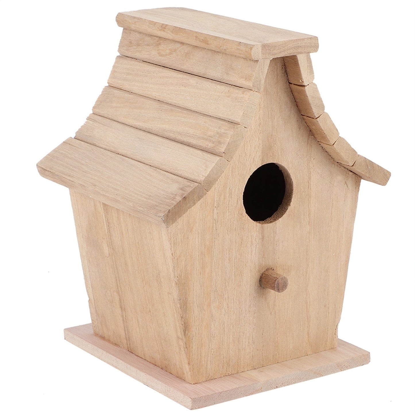 Pet Supplies as picture Wooden Bird House with Stand – Comfortable Breeding Box for Parrots, Budgies & Small Birds – Durable, Moisture-Proof Pet Supplies Furry Pawz