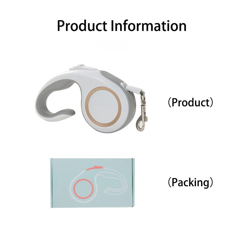 Pet Supplies Automatic Explore Retractable Dog Leash Pet Traction Rope Furry Pawz