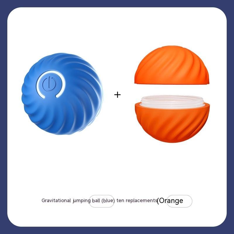 Pet Supplies Blue Ball Orange Replacement Pet Dog Rubber Ball Toys For Dogs Resistance To Bite Dog Chew Toys Puppy Pets Dogs Training Products Furry Pawz
