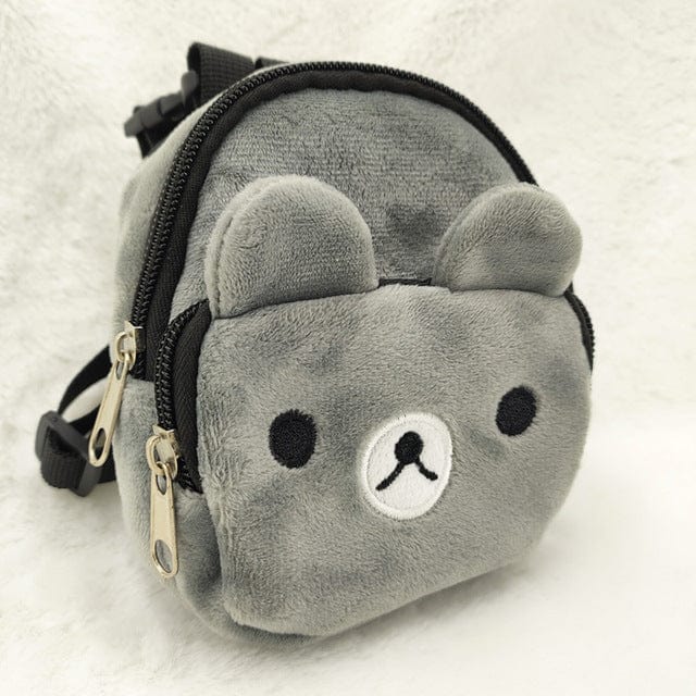 Pet Supplies Grey Pet Backpack Furry Pawz