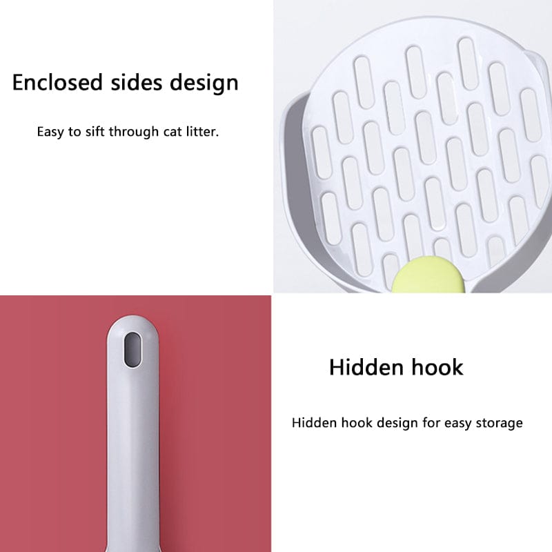Pet Supplies Multi Functional Dog Cat Litter Shovel Toilet Cleaner Excrement Shovel Furry Pawz