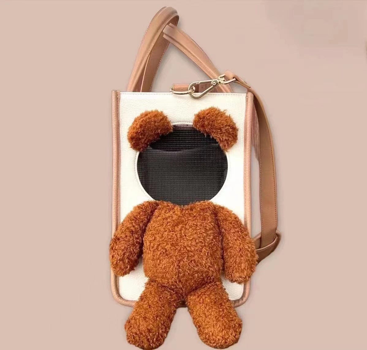 Pet Supplies One-shoulder Portable Cute Dog Outing Large Capacity Bag Pet Products Furry Pawz