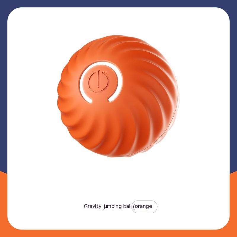 Pet Supplies Orange Jumping Ball Pet Dog Rubber Ball Toys For Dogs Resistance To Bite Dog Chew Toys Puppy Pets Dogs Training Products Furry Pawz