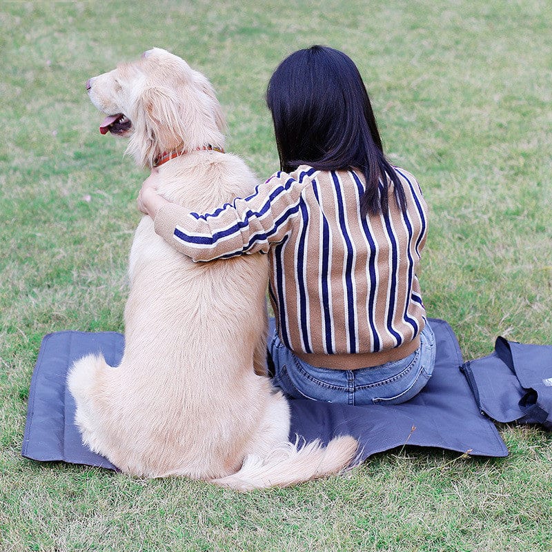 Pet Supplies Outdoor Pet Blanket Folding Storage Portable Waterproof Warmth Dog Cat Products Furry Pawz