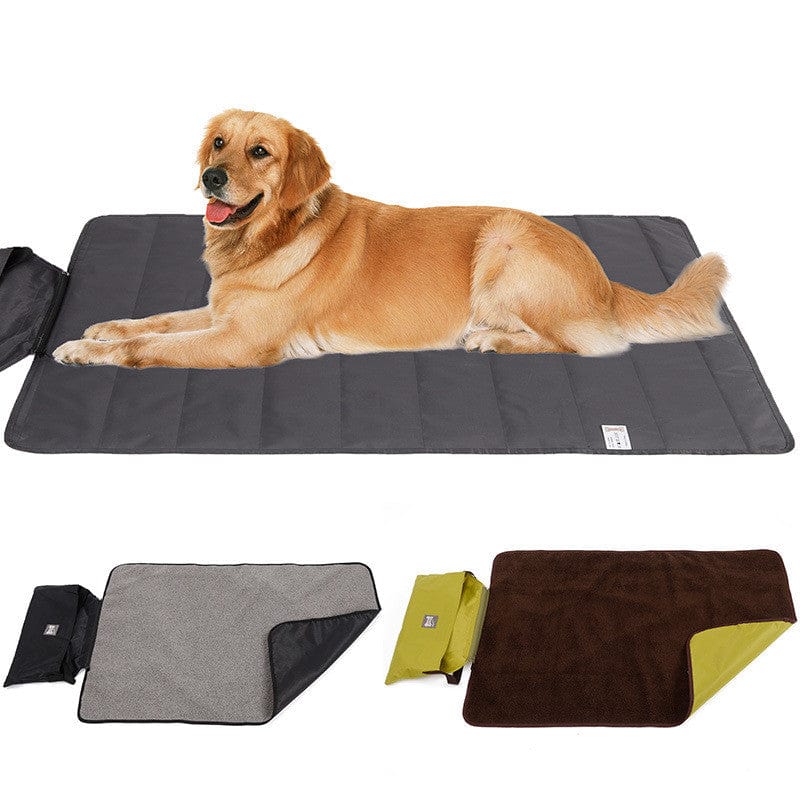 Pet Supplies Outdoor Pet Blanket Folding Storage Portable Waterproof Warmth Dog Cat Products Furry Pawz