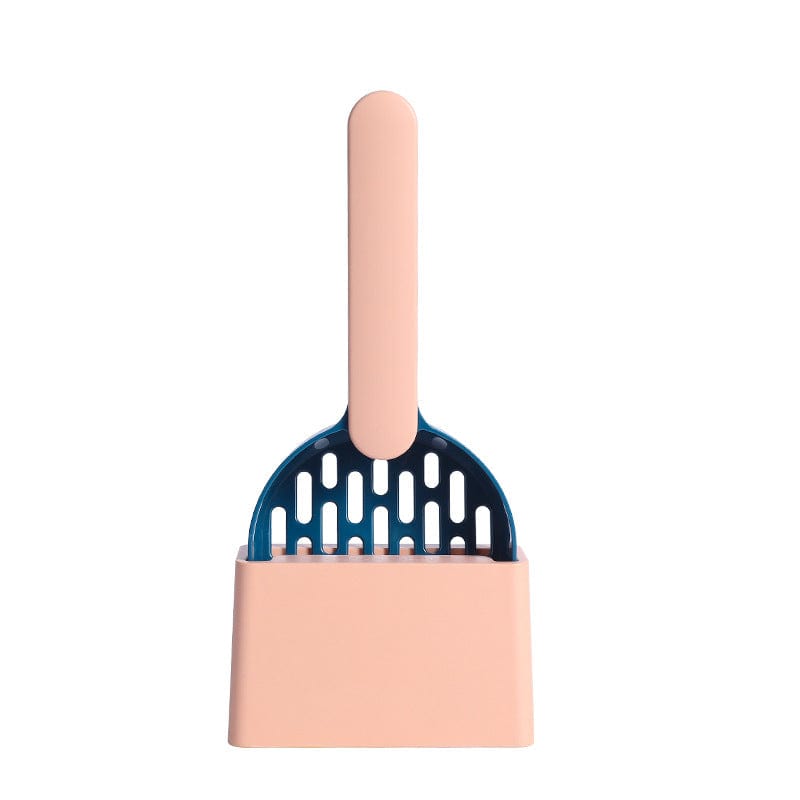 Pet Supplies Pink Multi Functional Dog Cat Litter Shovel Toilet Cleaner Excrement Shovel Furry Pawz